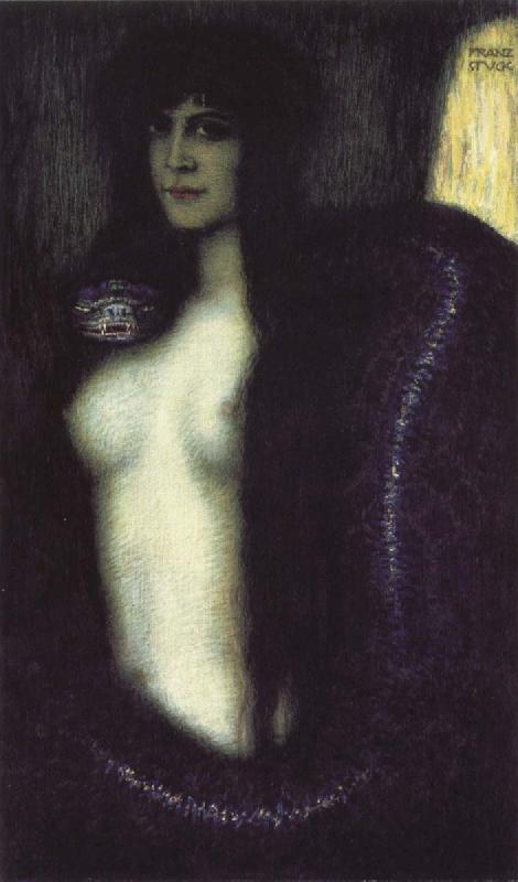 Franz von Stuck Sin oil painting image